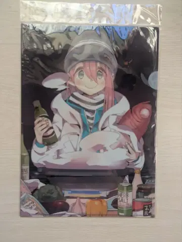 유루캠 클리어 파일 3장 세트 미니 파일 1장