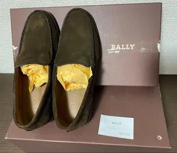 Bally 천연 가죽 로퍼 여성용 21.5cm