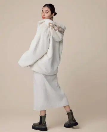 후드 퍼 블루종