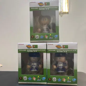 KONAMI 야구선수 플라스틱 피규어 세트 3체 요코하마 주니치 야쿠르트
