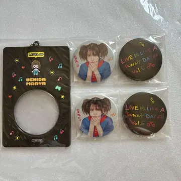 우치다 마아야 캔뱃지 캔뱃지 홀더