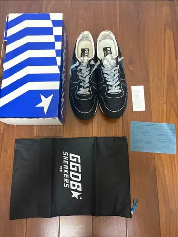 GOLDEN GOOSE 골든구스 러닝 F1 41 블랙 파랑