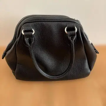 디스코트 프레임 소프트 보스턴 백 블랙