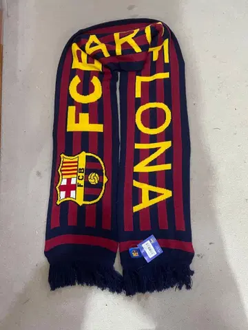 FCB 바르셀로나 스카프 네이비/레드