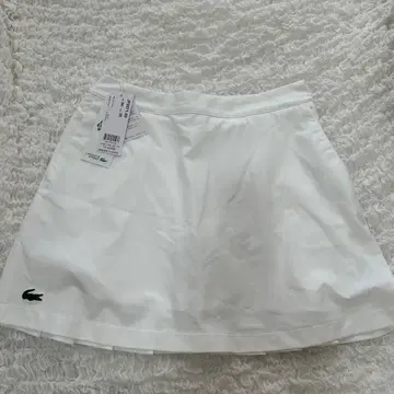 LACOSTE 여성용 스커트 화이트 36