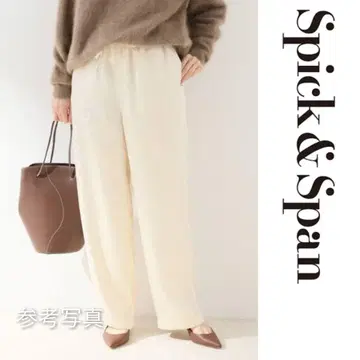 택 포함 새상품 Spick and Span 와이드 팬츠