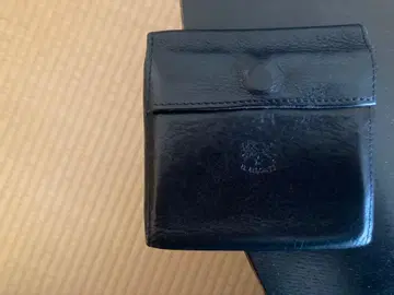 IL BISONTE 이단 접이식 지갑 블랙