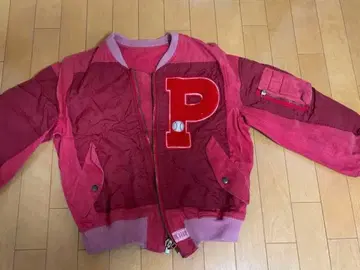 PINKHOUSE 로고 포함 빨간색 블루종