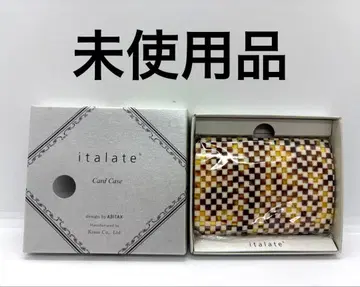 사바에 프로덕츠 italate 이타라테 카드 케이스 이치마츠 아세테이트