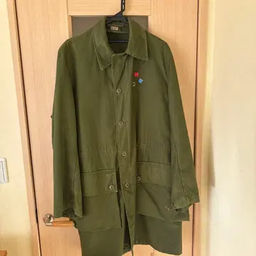 밀리터리 코트 C150 올리브 그린