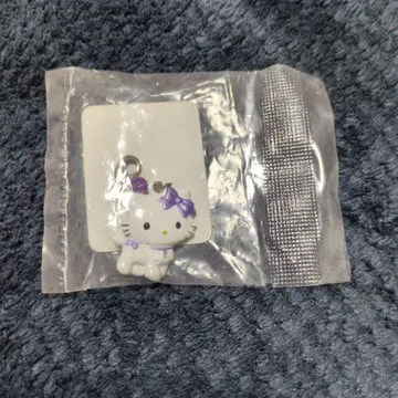레어 2005년 산리오 키티 마스코트 참 보라색