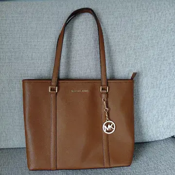 MICHAEL KORS 브라운 토트백