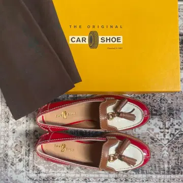CAR SHOE 에나멜 로퍼 새상품