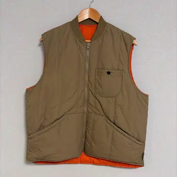 PWA TWO FACE QUILTED VEST 푸와 리버서블 베스트