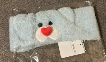 mojojojo 로리즈팜 헤어밴드 미사용 새상품 곰 곰 스카이블루