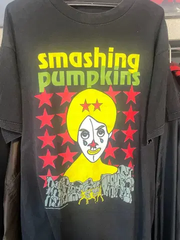 빈티지 Smashing Pumpkins 티셔츠 XL