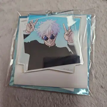 애니메이션 주술회전전 고죠 사토루 아크릴 키링 회옥 편옥