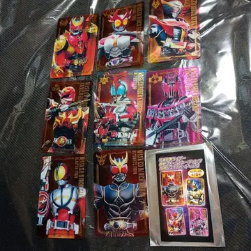 가면라이더 스토어 금박 클리어 카드 헤이세이 묶음 판매