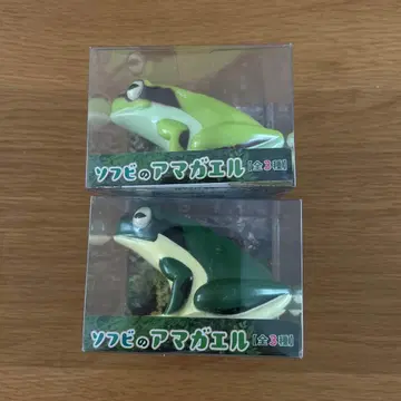 청개구리 피규어 2체 세트