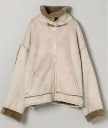 JEANASIS 보아 B-3/918887 베이지 무스탕풍 자켓