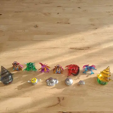 게임 캐릭터 피규어 세트