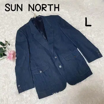 SUN NORTH 데님 테일러드 자켓 [ L ] 아우터 겉옷 면