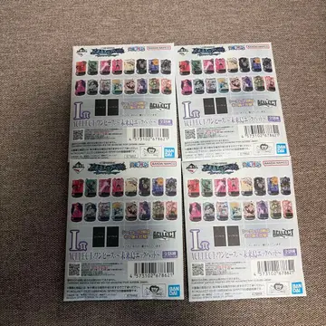 원피스 제일복권 아크릴 스탠드 4개 세트