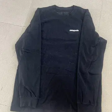 patagonia 블랙 긴팔 T셔츠 M