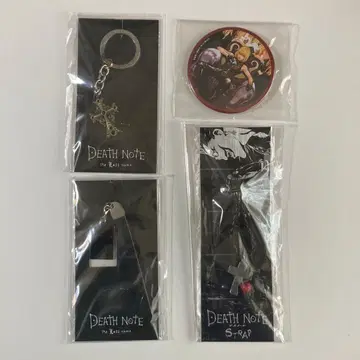 주말 한정판 가격 인하 데스노트 키링 캔뱃지