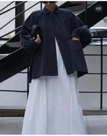 room306 트위스트 개더 블라존 네이비