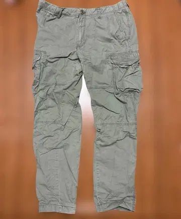 카고 팬츠 남성용 구제 의류 빈티지