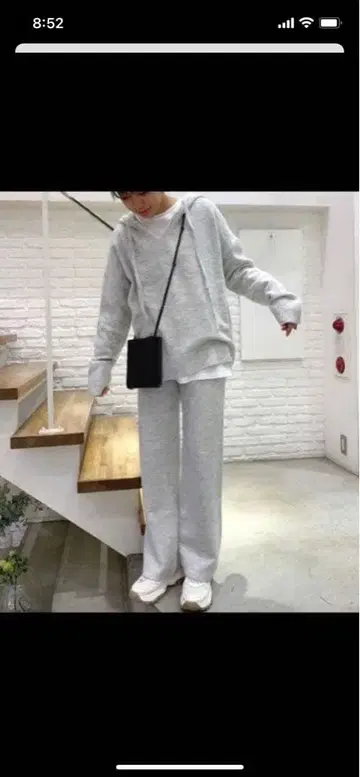 RCW 레드 쵸프 웍스 후드 니트 셋업 그레이 38