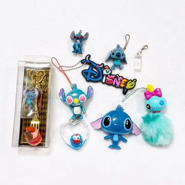 디즈니 스티치 스크램프 케이크 폭신폭신 스트랩 레어