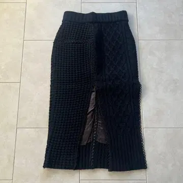 sacai 사카이 니트 스커트