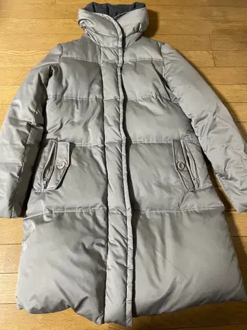 두클라쎄 그레이 롱 다운 자켓