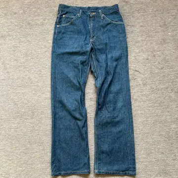 사이드 블랙 택 W30 Lee 빈티지 70년대 101Z 일본제 복각