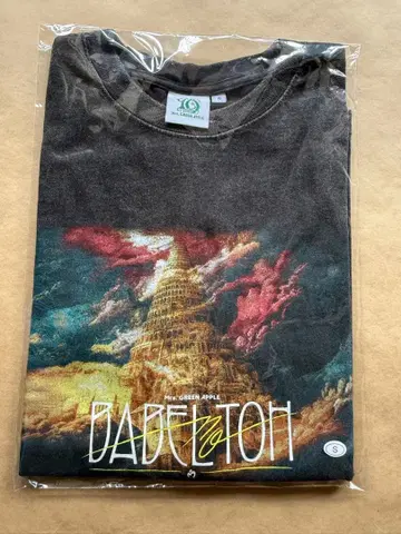 BABEL no TOH 빈티지 라이크 T셔츠 S 블랙 미사용 새상품