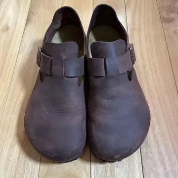 버켄스탁 런던 브라운 43 28cm 오일드 가죽