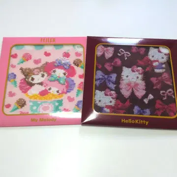 페이러 손수건 키티 마이멜로디 쿠로미