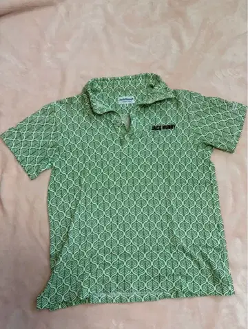 Jack Bunny 피케 셔츠 사이즈 3 그린