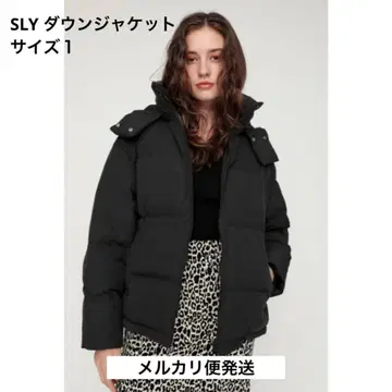 SLY 다운 자켓 사이즈 1 블랙
