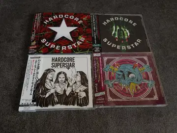 HARDCORE SUPERSTAR 앨범 4장 세트 CD 락