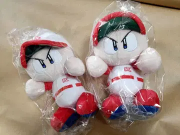 파워프로 군 봉제 인형 2체 세트 미사용 새상품