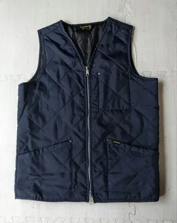 BLUCO 부루코 네이비 퀼팅 베스트