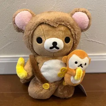 리락쿠마 2016년 설날 봉제 인형 원숭이