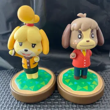 amiibo 피규어 동물의 숲 여울(시즈에) 켄트 묶음 판매