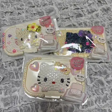 반짝반짝 키티 물티슈 뚜껑 3개 세트 익명 배송