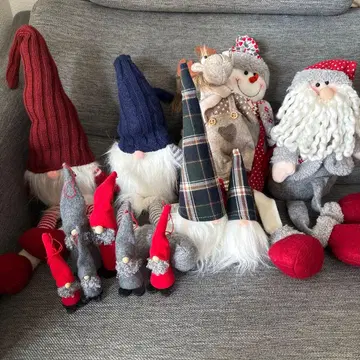 크리스마스 산타클로스 톰테 오너먼트 13개 세트