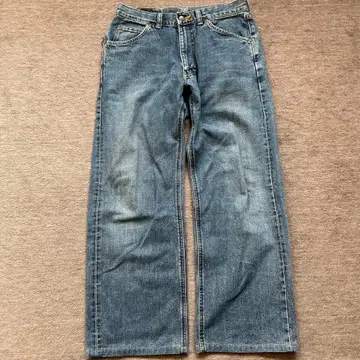 Lee 라이트 블루 스트레이트 데님 팬츠