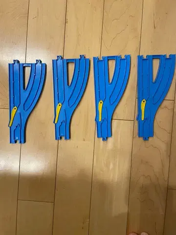 프라레일 복선 포인트 레일 분기 레일 4개 세트